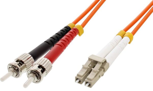 Cavo Fibra Ottica ST/LC 62,5/125 Multimodale 3 m OM1