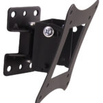 Supporto a Muro 1 Snodo Inclinabile per TV 13-30'' nero