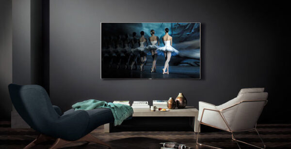 Staffa a Muro Fisso Slim per TV LED LCD 25-56'' Nero - immagine 6