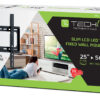 Staffa a Muro Fisso Slim per TV LED LCD 25-56'' Nero - immagine 2