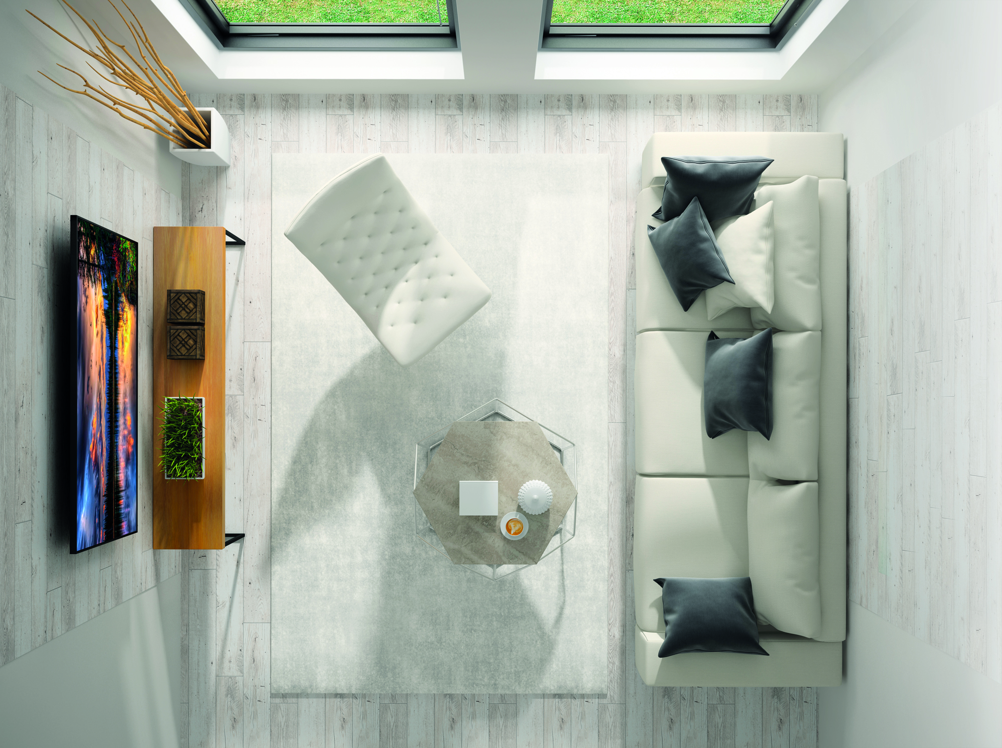 Supporto a Muro Fisso Ultra Slim per TV LED LCD 32-55'' Nero - immagine 7