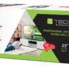 Supporto a Muro per TV LED LCD 23''-55'' Inclinabile Nero - immagine 2