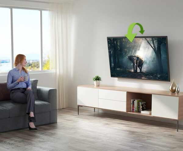 Supporto a Muro per TV LED LCD 32-65'' Estensibile Slim Full-Motion - immagine 5