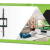 Supporto a Muro per TV LED LCD 42-80'' Ultra Slim fisso H600mm - immagine 2