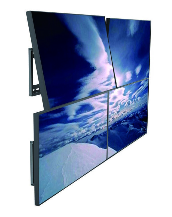 Supporto a muro per TV LED LCD 45-70'' per applicazioni videowall - immagine 8