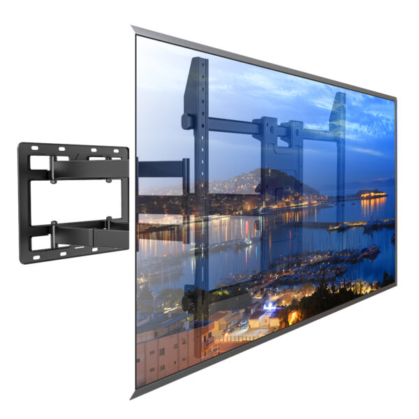 Supporto a Muro per TV LED LCD 55-100'' Full-Motion - immagine 3