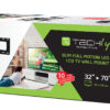 Supporto a Muro Slim per TV LED LCD 32-70'' Nero - immagine 2