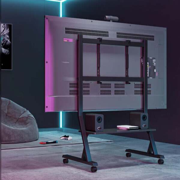 Supporto a Pavimento con Mensola per TV LCD/LED/Plasma 45-90'' - immagine 10