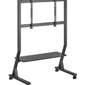 Supporto a Pavimento con Mensola per TV LCD/LED/Plasma 45-90''