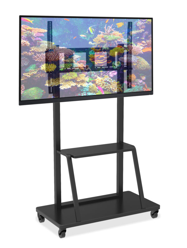 Supporto a Pavimento con Mensola per TV LCD/LED/Plasma 55-100'' - immagine 5