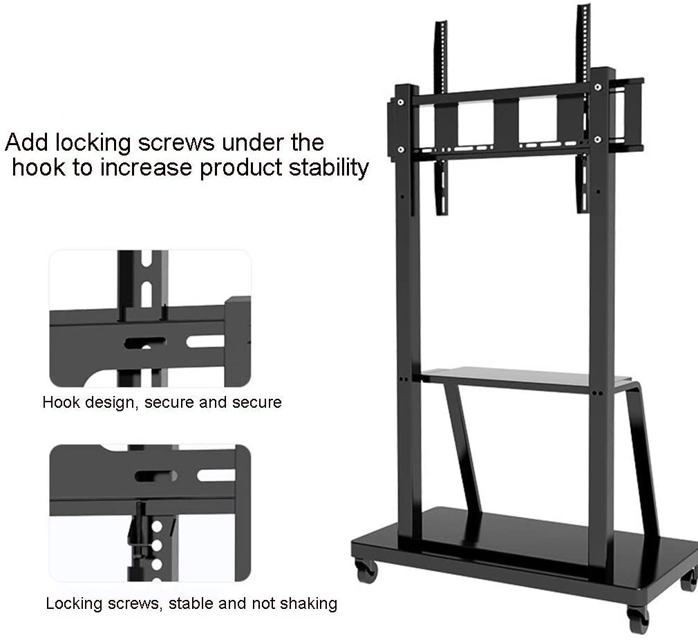 Supporto a Pavimento con Mensola per TV LCD/LED/Plasma 55-100'' - immagine 8