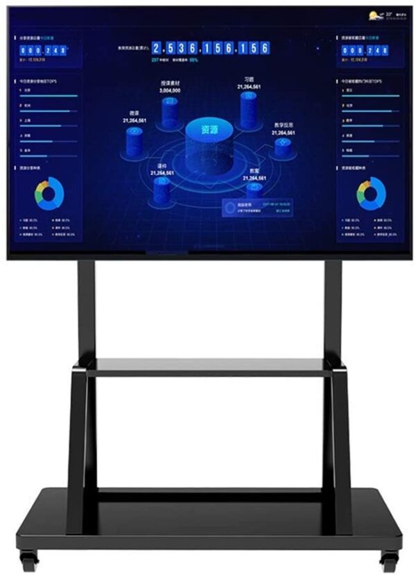 Supporto a Pavimento con Mensola per TV LCD/LED/Plasma 55-100'' - immagine 2