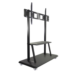 Supporto a Pavimento con Mensola per TV LCD/LED/Plasma 55-120''