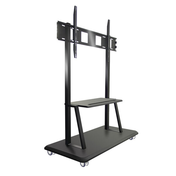Supporto a Pavimento con Mensola per TV LCD/LED/Plasma 55-120''