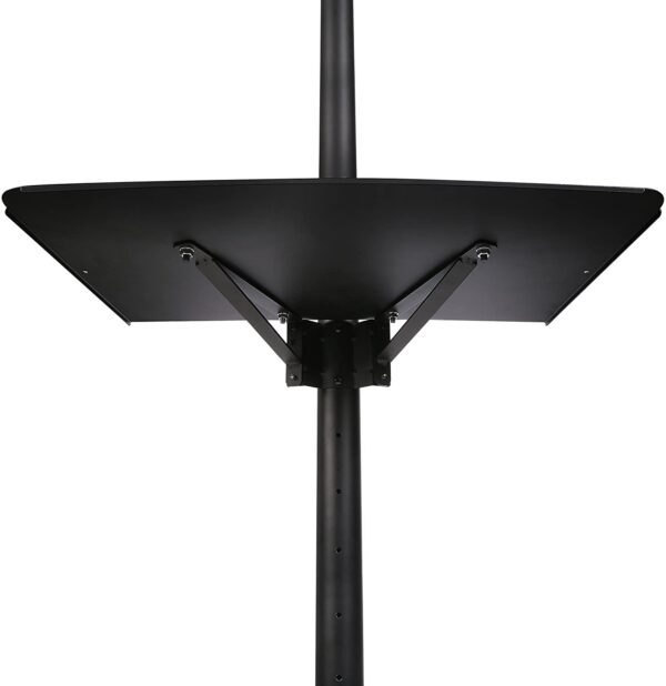 Supporto a Pavimento con Mensola Trolley TV LCD/LED/Plasma 19''-37'' - immagine 10