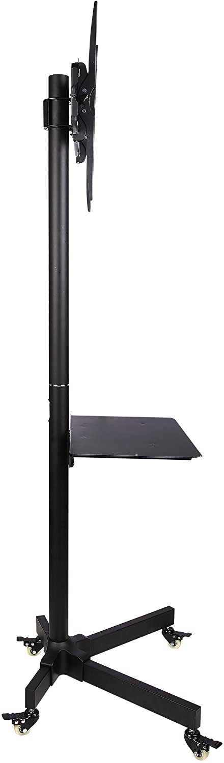 Supporto a Pavimento con Mensola Trolley TV LCD/LED/Plasma 23''-55'' - immagine 10