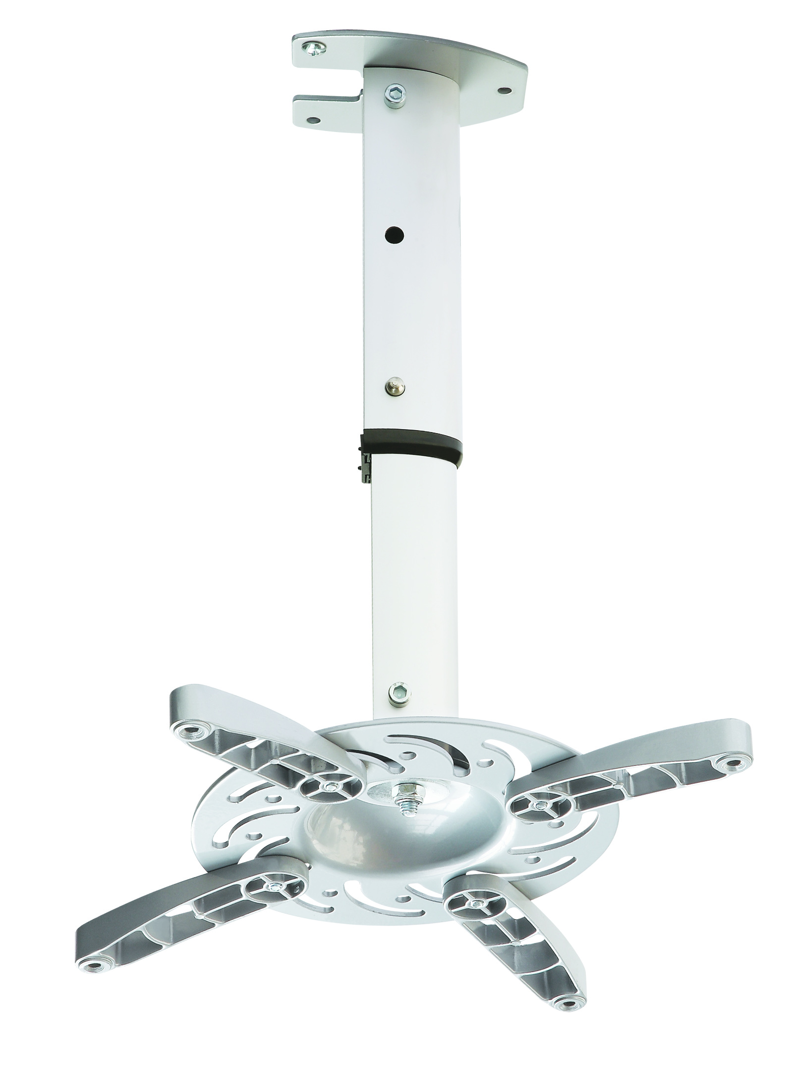 Supporto a Soffitto per Proiettori Estensione 30-37 cm Silver - immagine 4