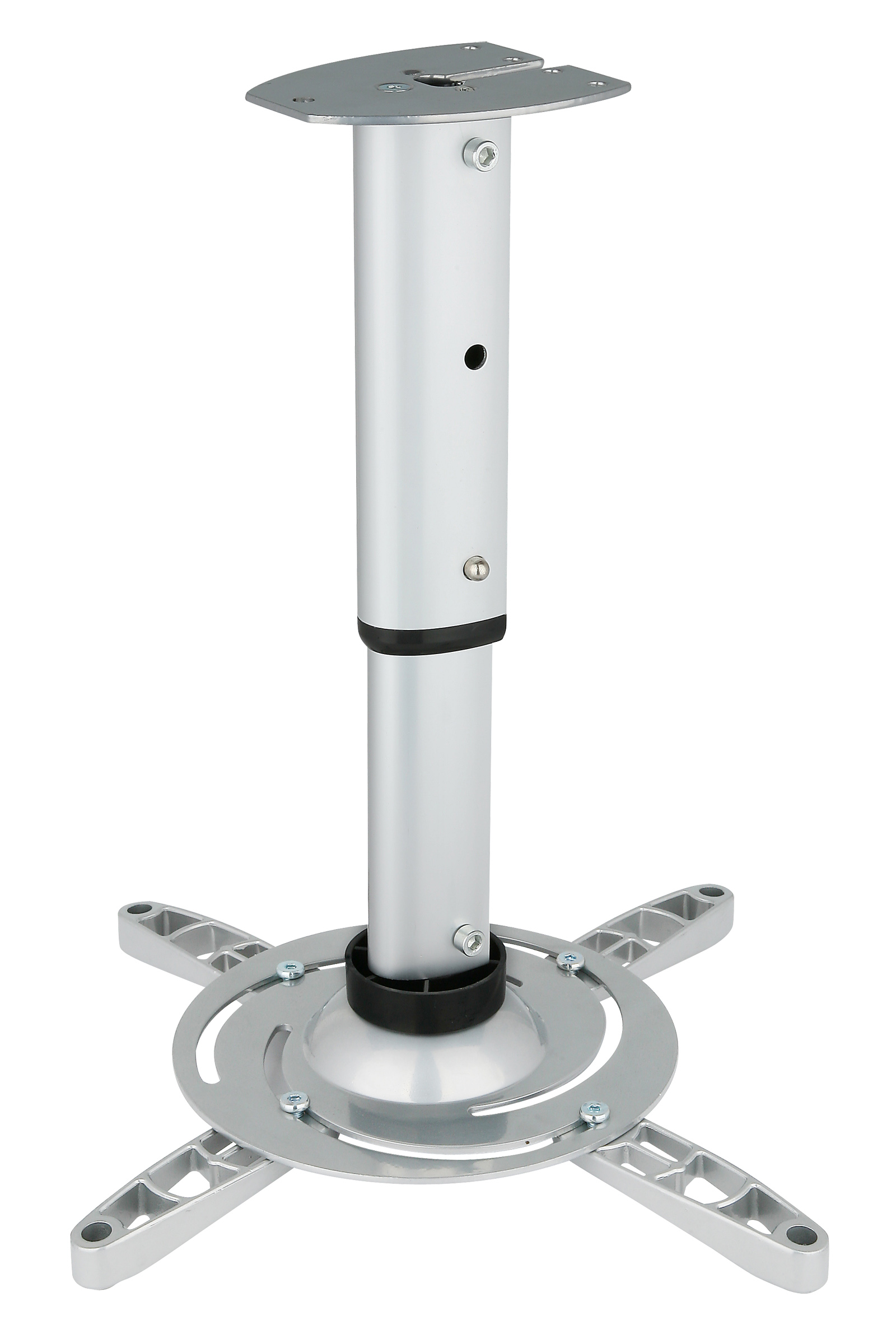 Supporto a Soffitto per Proiettori Estensione 30-37 cm Silver