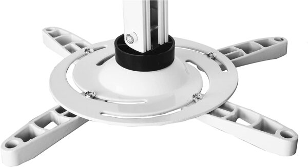 Supporto a Soffitto per Proiettori Estensione 500-770 mm Bianco - immagine 5