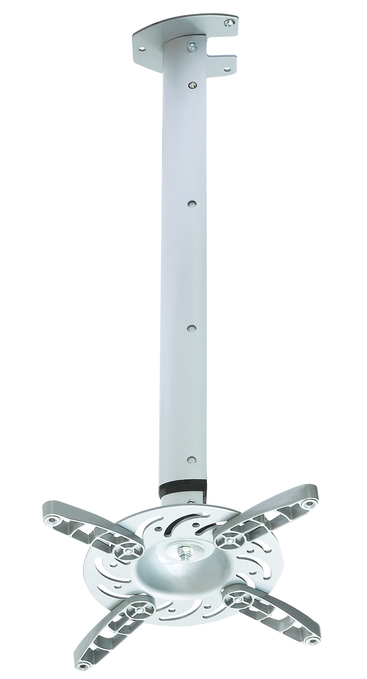 Supporto a Soffitto per Proiettori Estensione 60-102 cm Silver - immagine 6