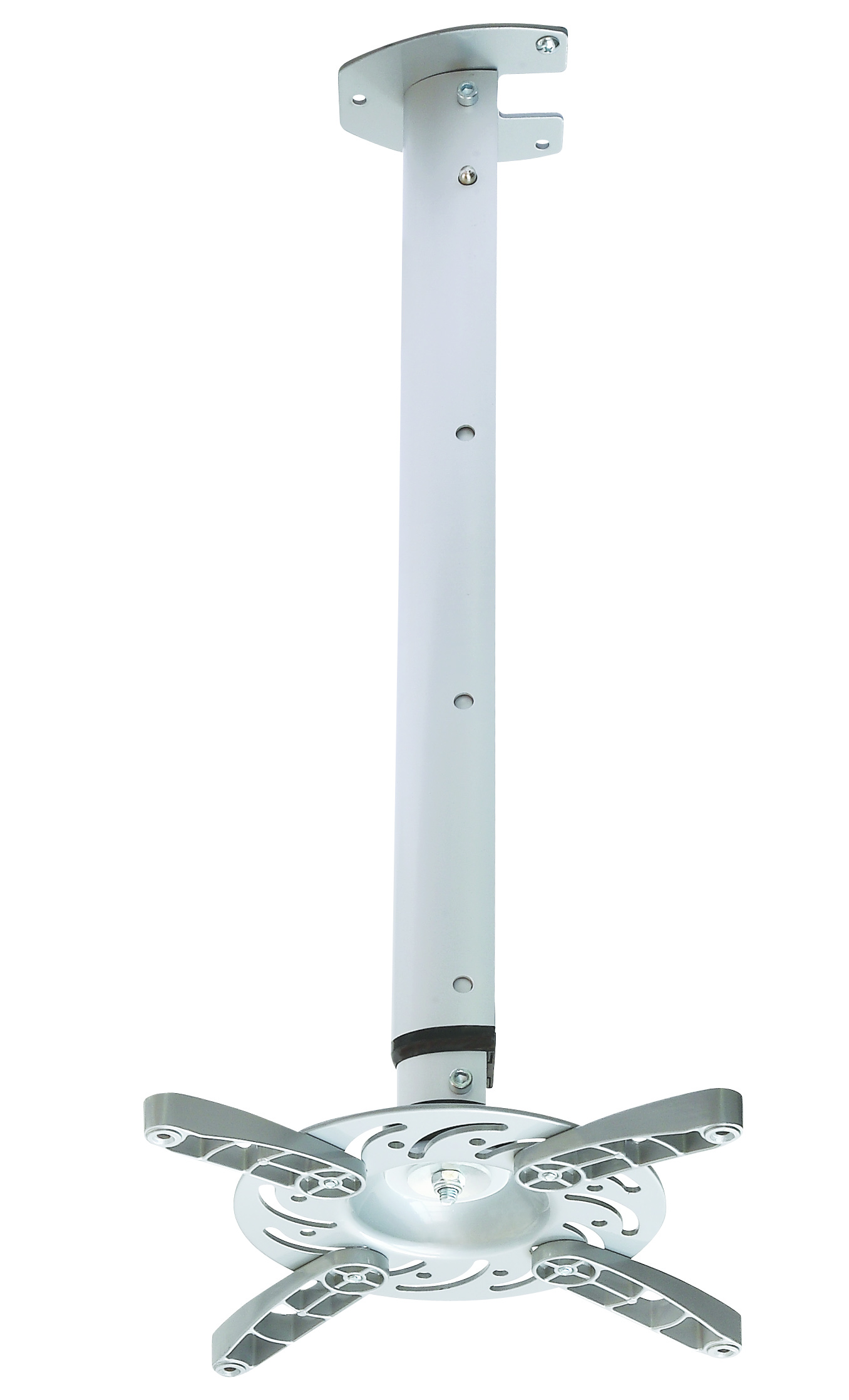 Supporto a Soffitto per Proiettori Estensione 60-102 cm Silver - immagine 5