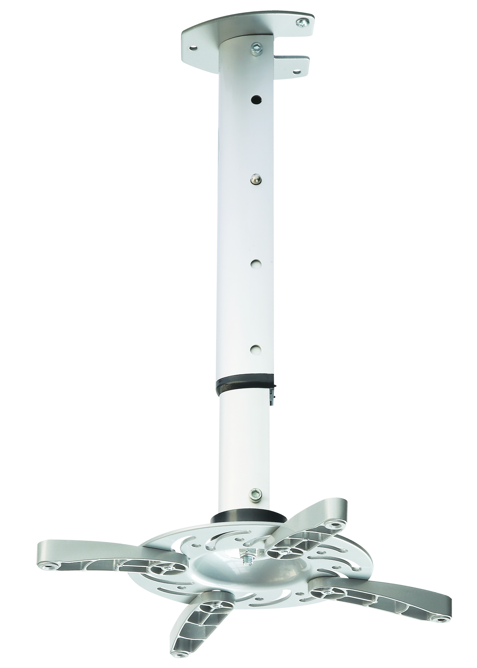 Supporto a Soffitto per Proiettori Estensione 60-102 cm Silver - immagine 4