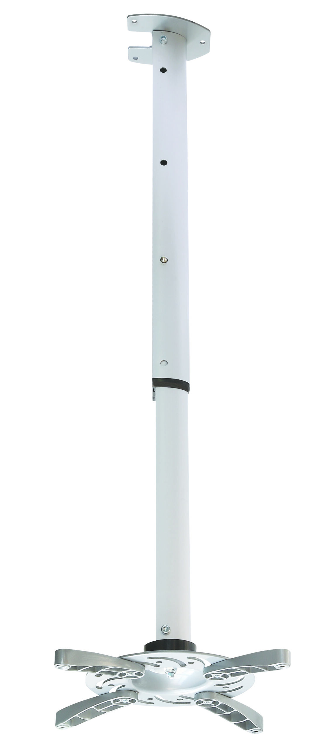 Supporto a Soffitto per Proiettori Estensione 60-102 cm Silver - immagine 9
