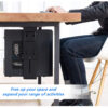 Supporto PC Sotto Scrivania / Parete Regolabile - immagine 7