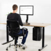 Supporto PC Sotto Scrivania / Parete Regolabile - immagine 8