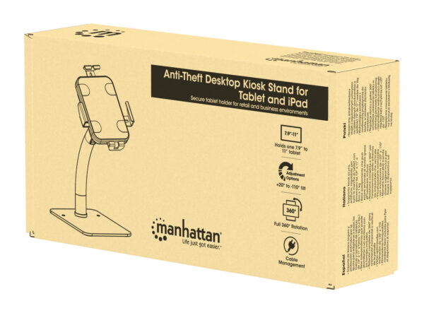 Supporto da Banco Antifurto per Tablet 7,9-11'' con Rotazione 360° - immagine 2