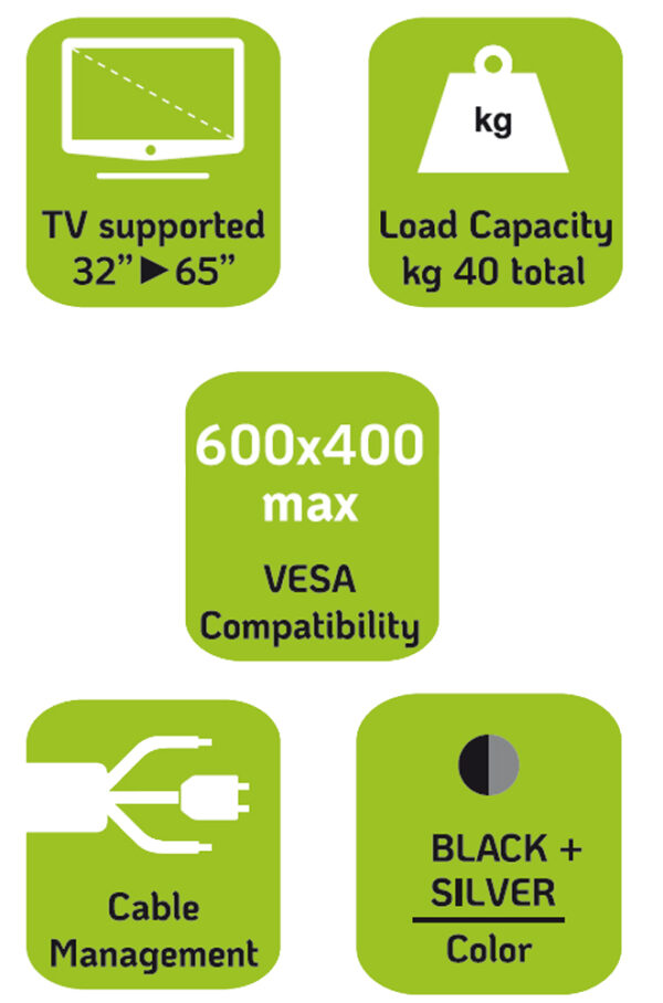 Supporto da Pavimento per TV da 32'' a 65'' - immagine 8