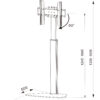 Supporto da Pavimento per TV da 32'' a 65'' - immagine 3