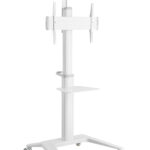 Supporto da Pavimento per TV da 37'' a 70'' Bianco