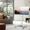 Supporto da Pavimento per TV da 37'' a 70'' Bianco - immagine 7