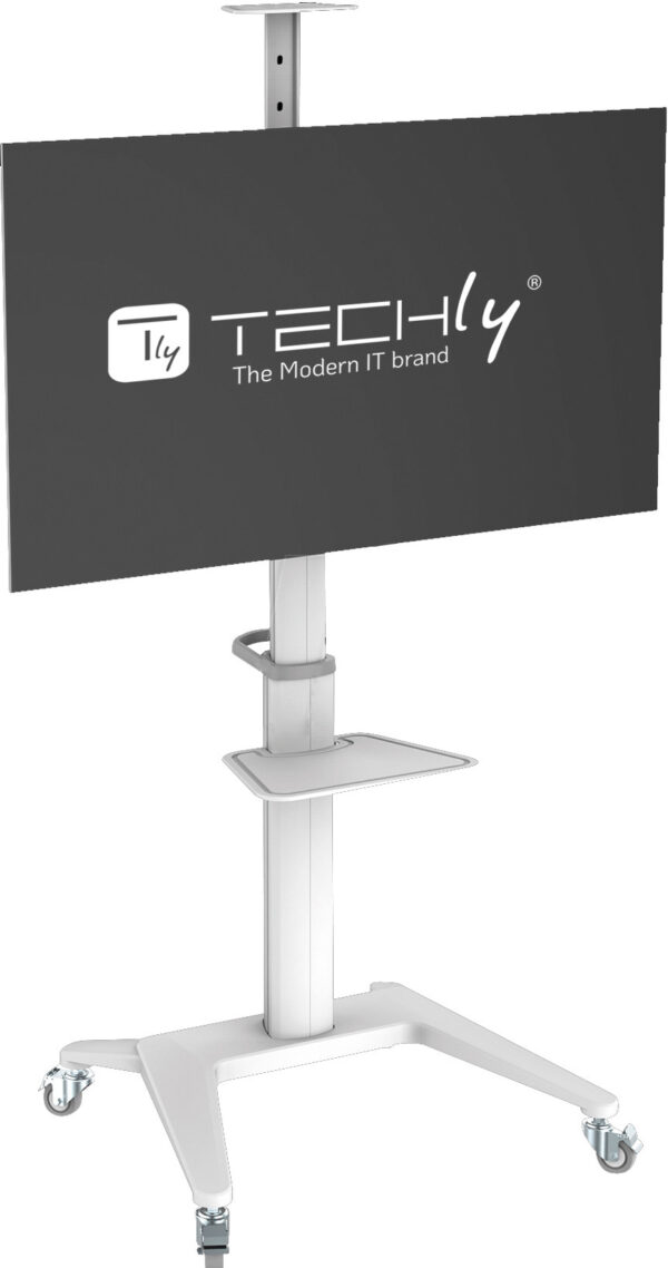 Supporto da Pavimento per TV da 37'' a 70'' Bianco - immagine 4