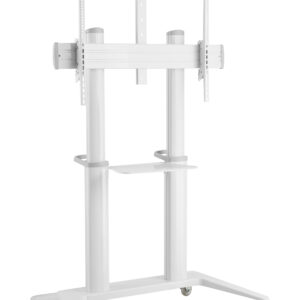Supporto da Pavimento per TV da 70'' a 120'' Bianco