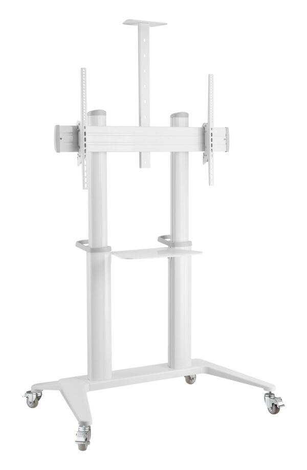 Supporto da Pavimento per TV da 70'' a 120'' Bianco
