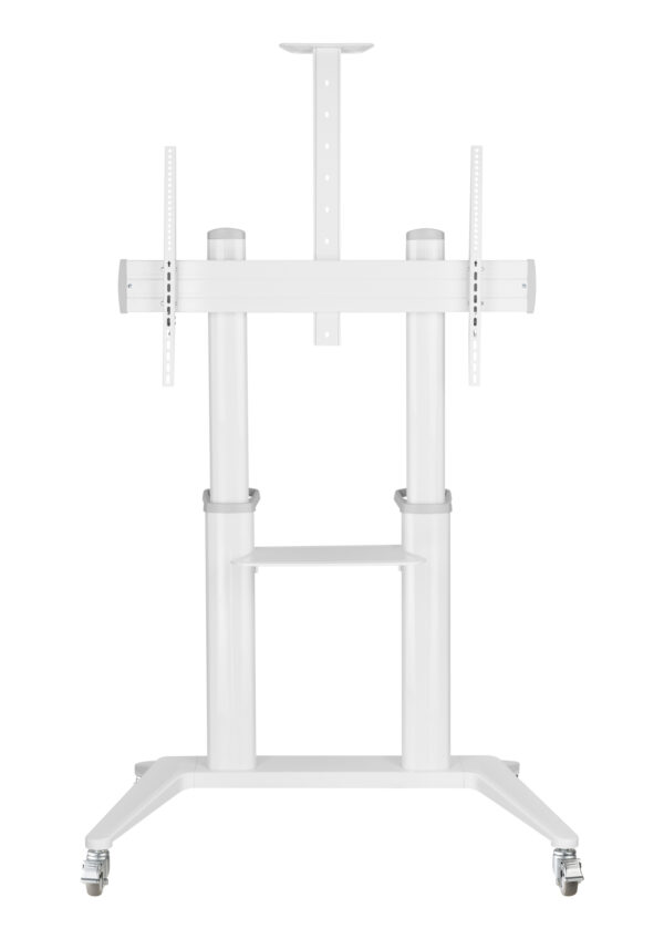 Supporto da Pavimento per TV da 70'' a 120'' Bianco - immagine 5