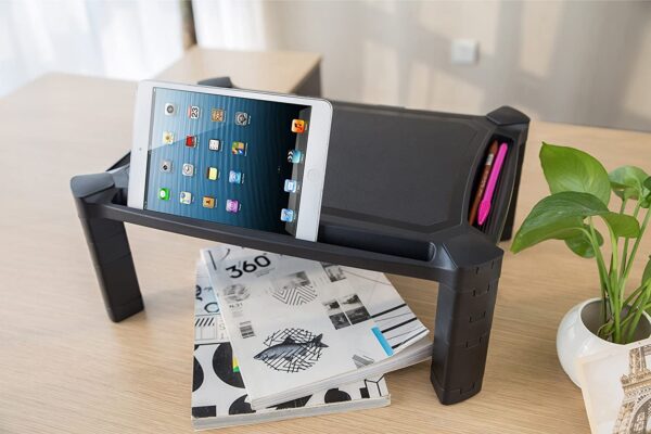 Supporto da Scrivania Monitor Notebook Laptop con Altezza Regolabile - immagine 9