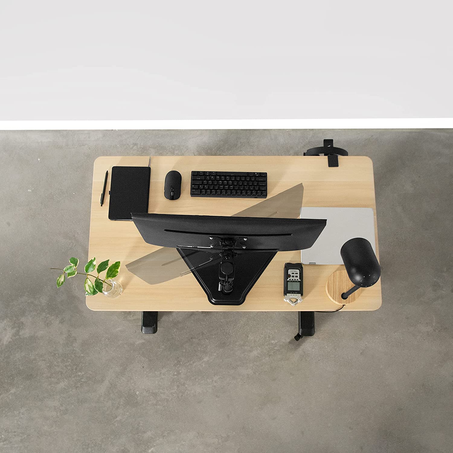 Supporto da scrivania per 1 Monitor LCD 13-27'' con base h.465mm - immagine 9