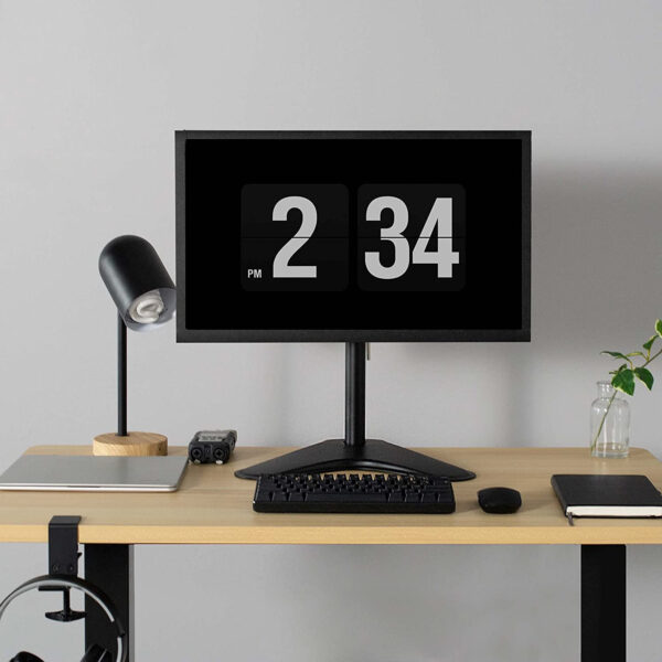 Supporto da scrivania per 1 Monitor LCD 13-27'' con base h.465mm - immagine 6