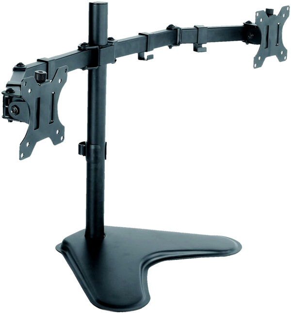 Supporto da scrivania per 2 Monitor 13-32'' con base