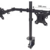 Supporto da Scrivania per 2 Monitor 13-32'' con Morsetto - immagine 5