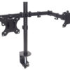 Supporto da Scrivania per 2 Monitor 13-32'' con Morsetto