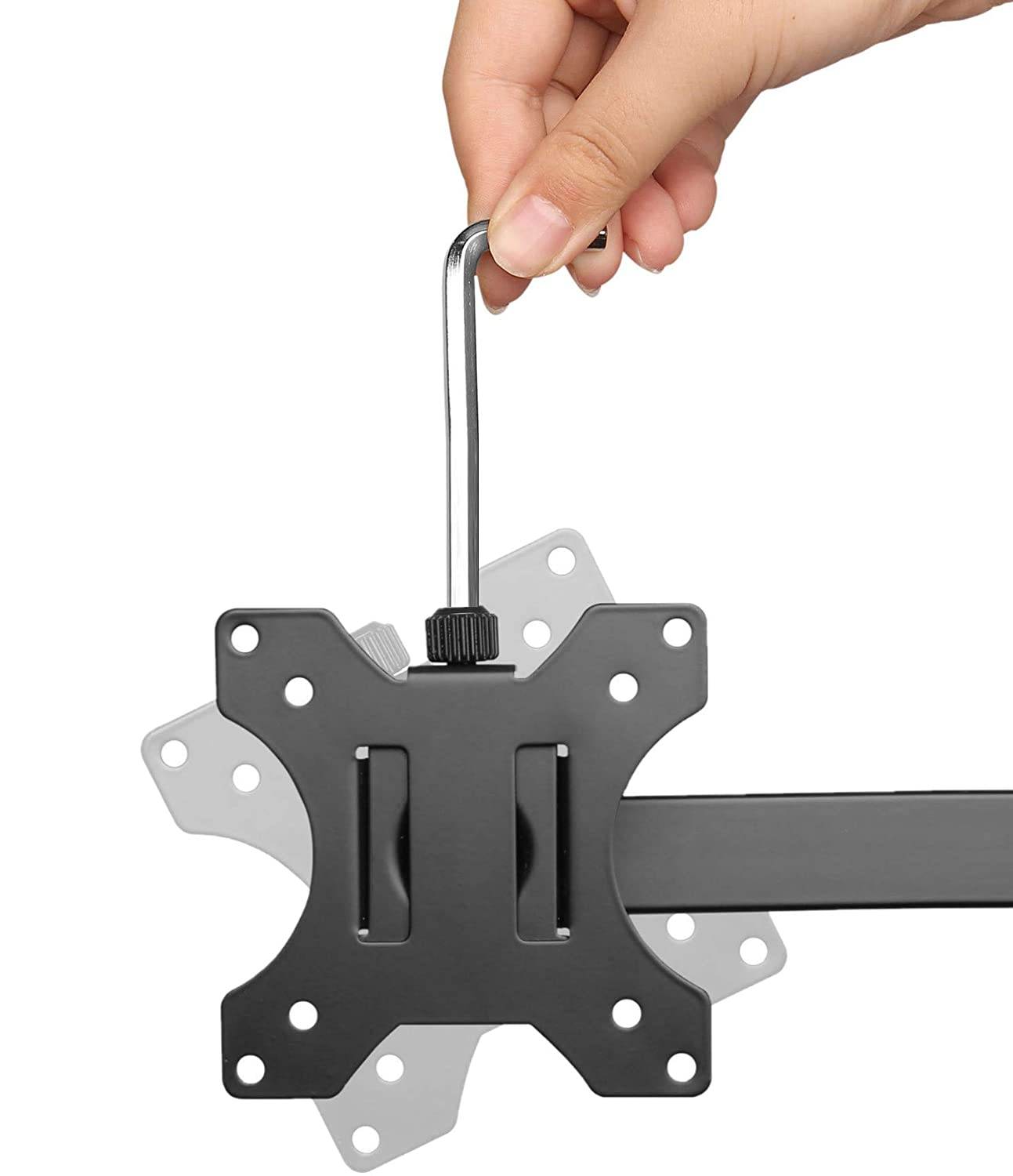 Supporto da Scrivania per 4 Monitor 13-27'' con base - immagine 8