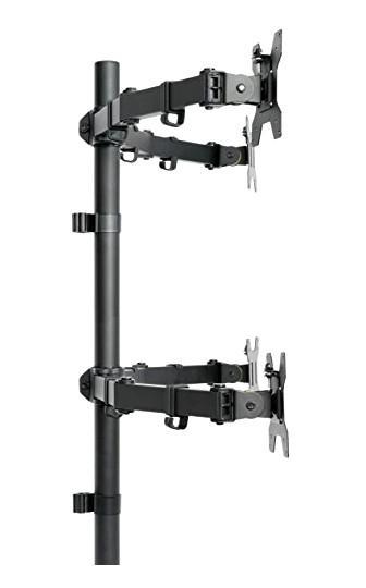 Supporto da scrivania per 4 Monitor 13-27'' con morsetto - immagine 5