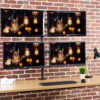 Supporto da scrivania per 4 Monitor 13-27'' con morsetto - immagine 8