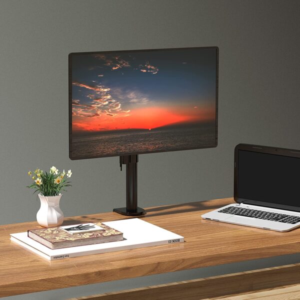 Supporto da Scrivania per Monitor 13-30'' Braccio Corto Inclinabile - immagine 7