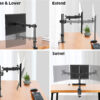 Supporto da scrivania per Monitor 13-32'' - immagine 9