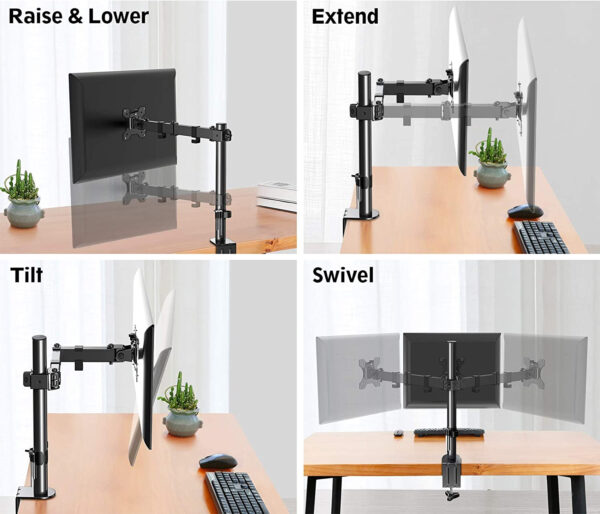 Supporto da scrivania per Monitor 13-32'' - immagine 9